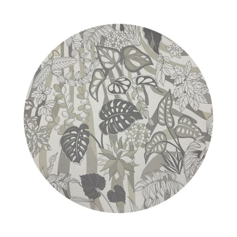 Sabi Jungle Pebble 16" Vinyl Placemat, Neutral