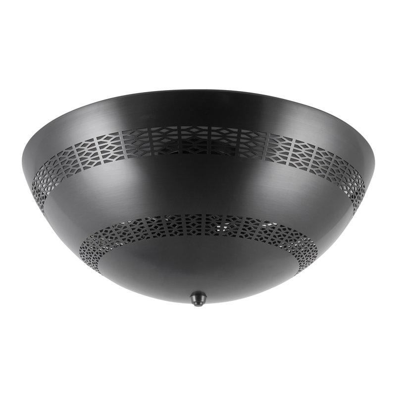 Overland 3 - Light Flush Mount, Urban Bronze