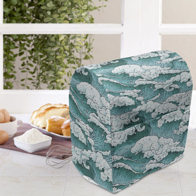 Couvercle mélangeur bleu sarcelle / turquoise