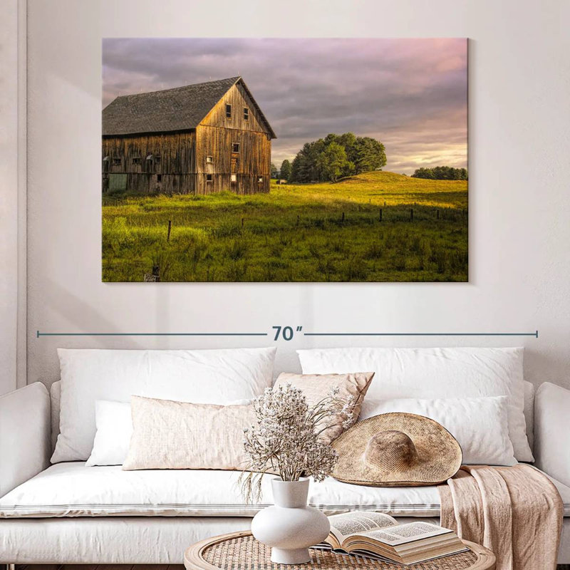 Lilie New Hampshire Old Barn, 34'' H x 51'' W