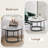 Sintered Stone Top Nesting Coffee Table Set-895768497-895768496