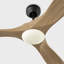 Visual Comfort Fan Maverick Smart 60 LED Indoor Ceiling Fan with Threaded Downrod, Washed White Oak blades and Handheld Remote-653410884-653410890