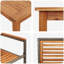 8 - Person Patio Dining Set Rectangular Table with Cushions Included
