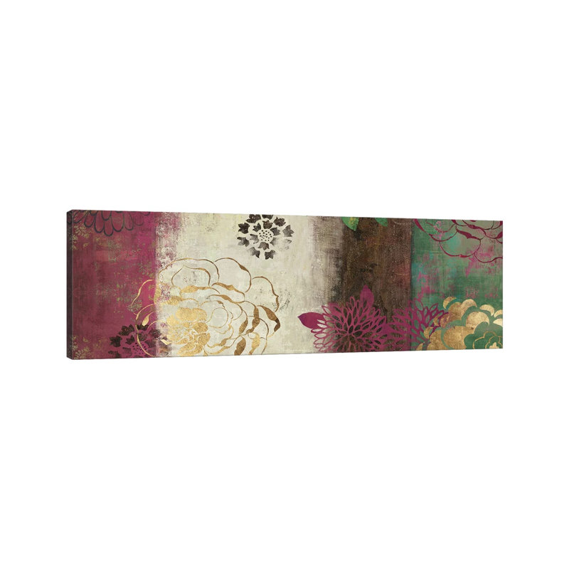 Eden by Asia Jensen - Wrapped Canvas Panoramic Painting, 30.48 cm H x 91.44 cm W