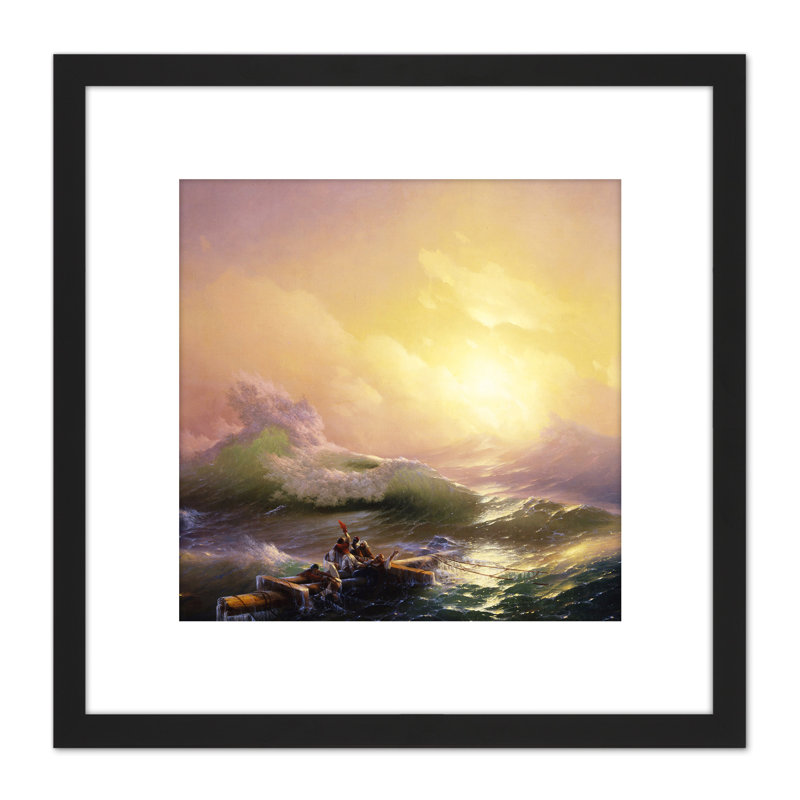 The Ninth Wave by Ivan Aivazovsky - Single Picture Frame Painting