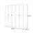 Chinese style simple luxury bedroom wardrobe