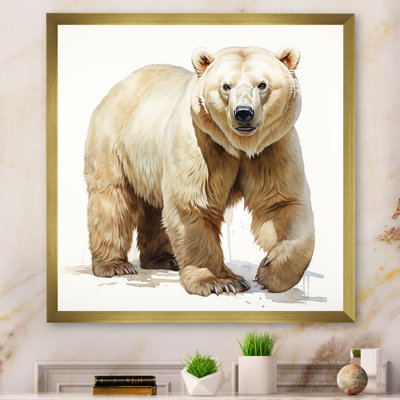 Winter White Polar Bear  II - Bear 2 Wall Art