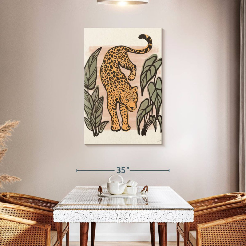 Brampt Jungle Cats I, H 45 po x l 30 po