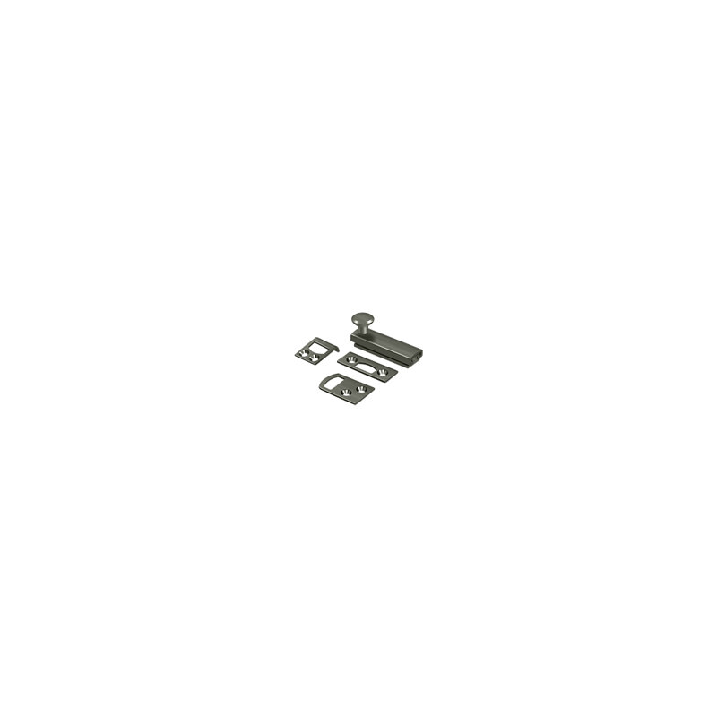 Deltana 2SBCS26 2" Surface Bolt, Concealed Screw, HD in Polished Chrome, Polished Chrome