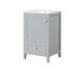 Meuble-lavabo de 20 po avec lavabo à ouverture à gauche et un tiroir-1415239261
