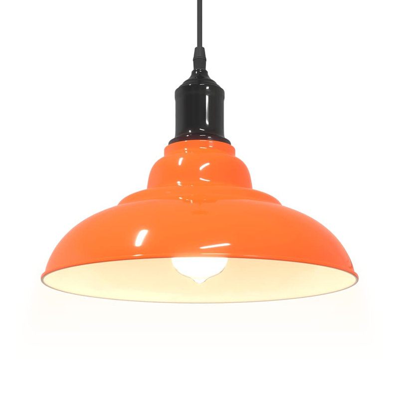 Adalinne 1 - Light Gloss Orange Pendant, Gloss Orange