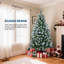 Arbre de Noël artificiel pré-décoré pré-décoré, partiellement floqué-1017424083