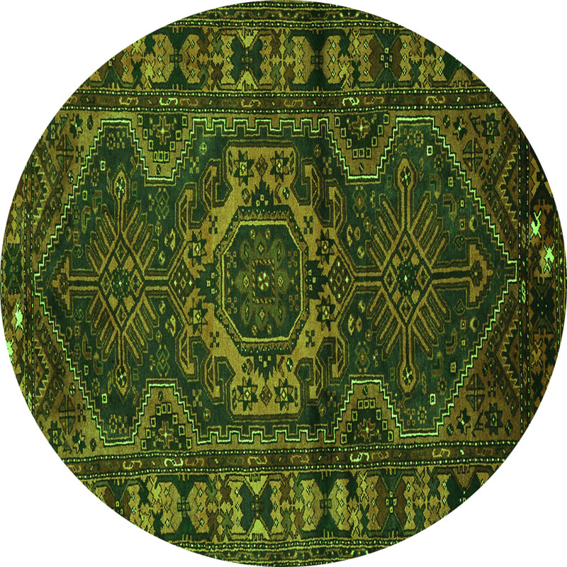 Performance Oriental Indoor Rug, Square 5'