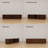 78.7"W Solid Wood Record Player Stand Audio Cabinet