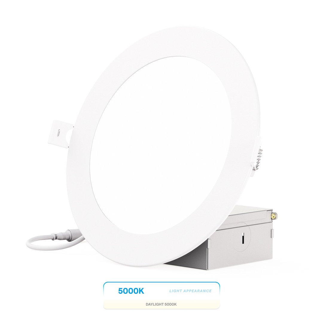 6" Slim Recessed LED, 12W, 5000K Daylight, Dimmable Infibrite