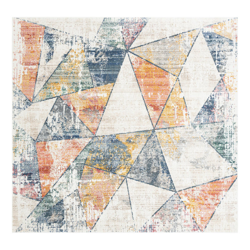 Caparro Geometric Rug, Square 10'2" x 10'2"