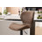 Adjustable Height Counter Stool with Metal Frame