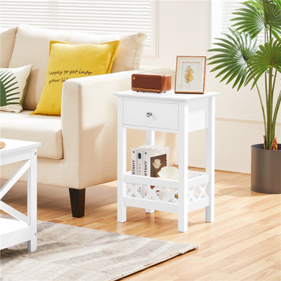 Side Table with Storage