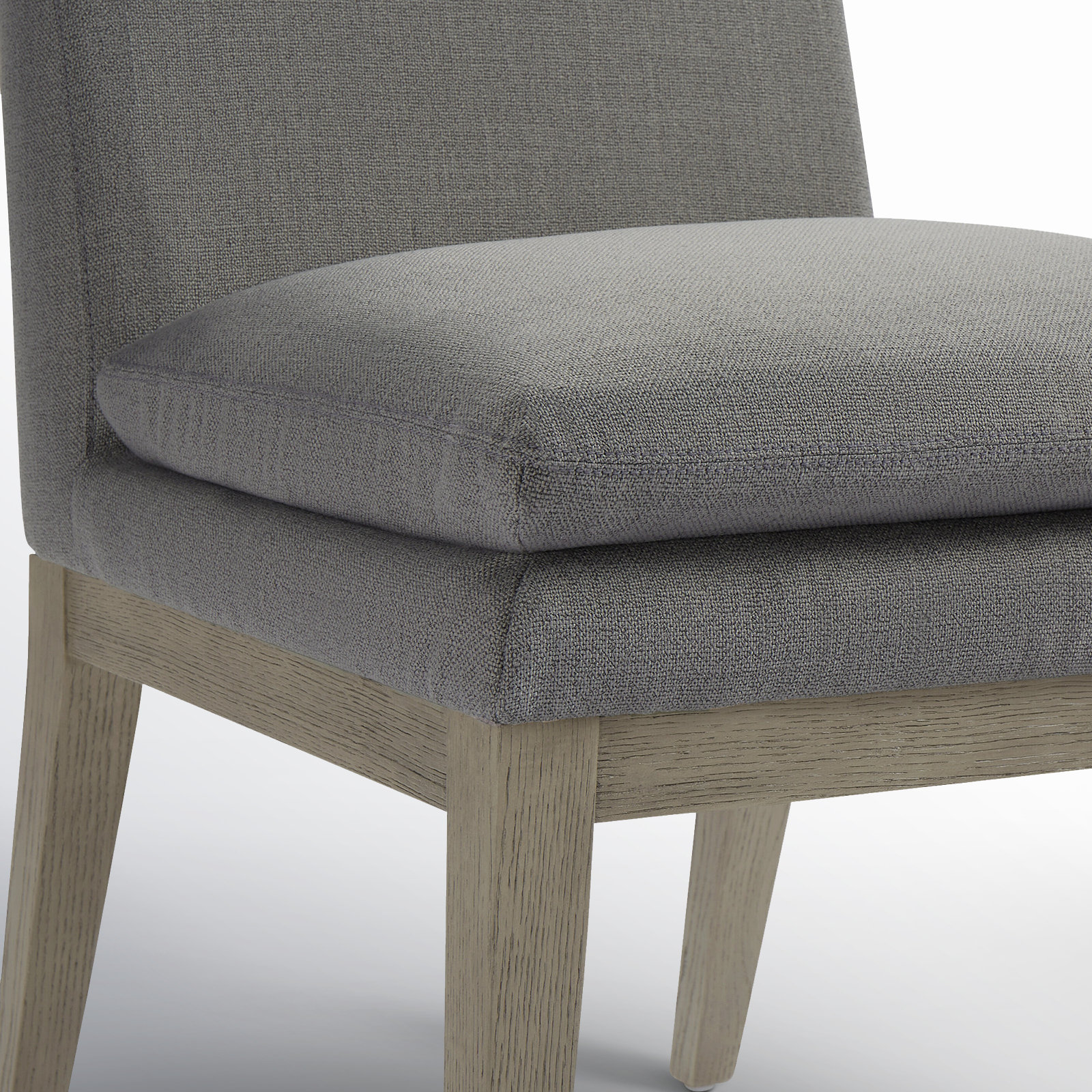 Bethea Upholstered Dining Chair (Set of 2), Effie Flint Performance Linen