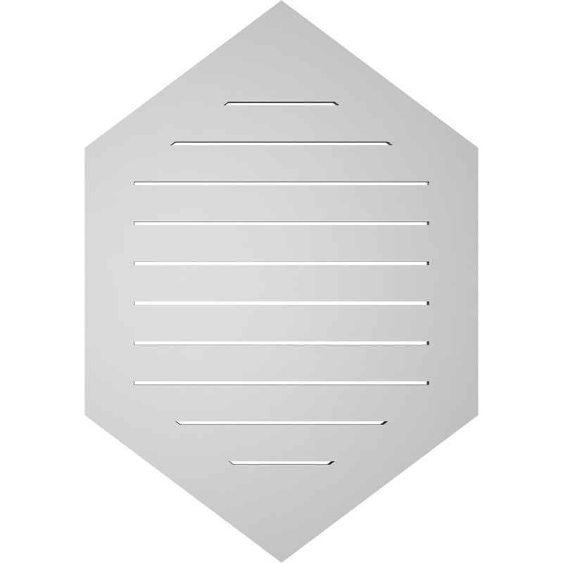 Pente verticale verticale en uréthane 9 pi, H 1 po x l 28 po x L 40 po