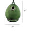 Cabane à oiseaux 7 po x 7 po x 9 po Pisco Egg-1681111164