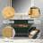 48" Floating Bathroom Vanity, Engineered Stone Top, 2 Soft-Close Drawers, LED Light-1779919238