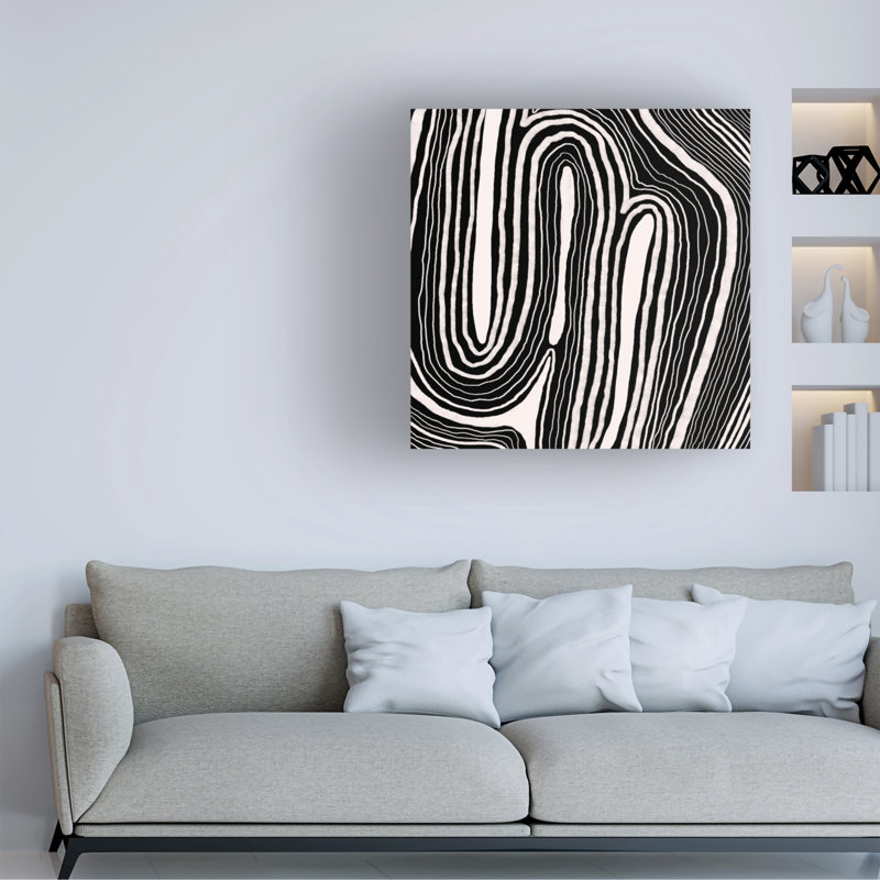 Regina Regina Dizziness I, art sur toile, H 18 po x l 18 po x P 2 po