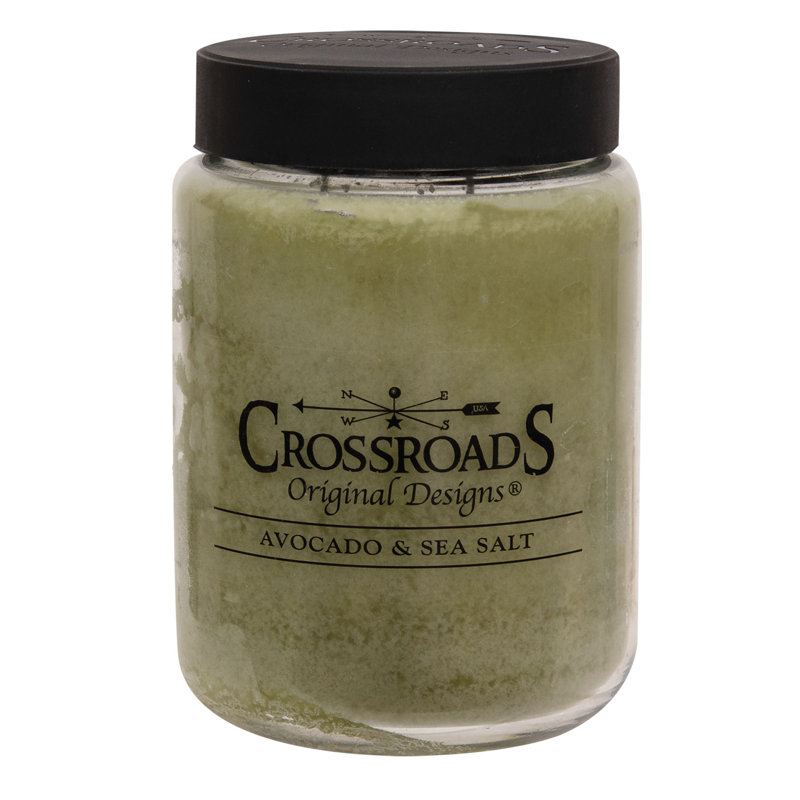 Bougie parfumée avocat et sel de mer