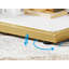 Table d'appoint en forme de C