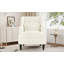 Chaise d'appoint rembourrée et rembourrée-1829007116