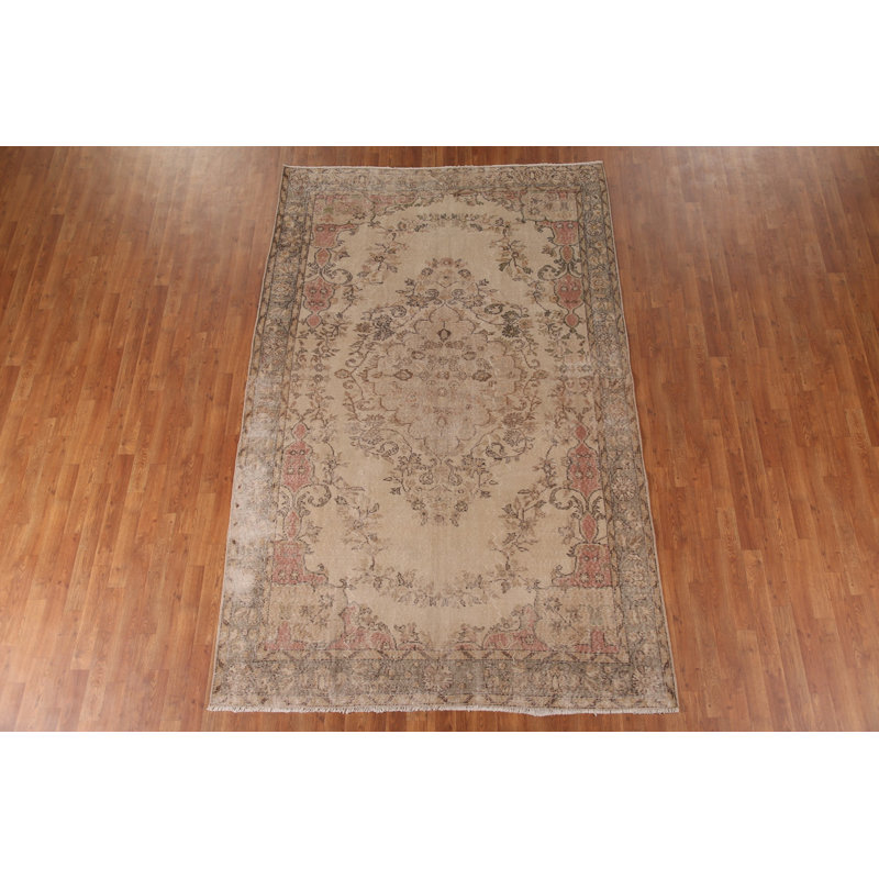 Tapis turc anatolien délavé 6 x 10