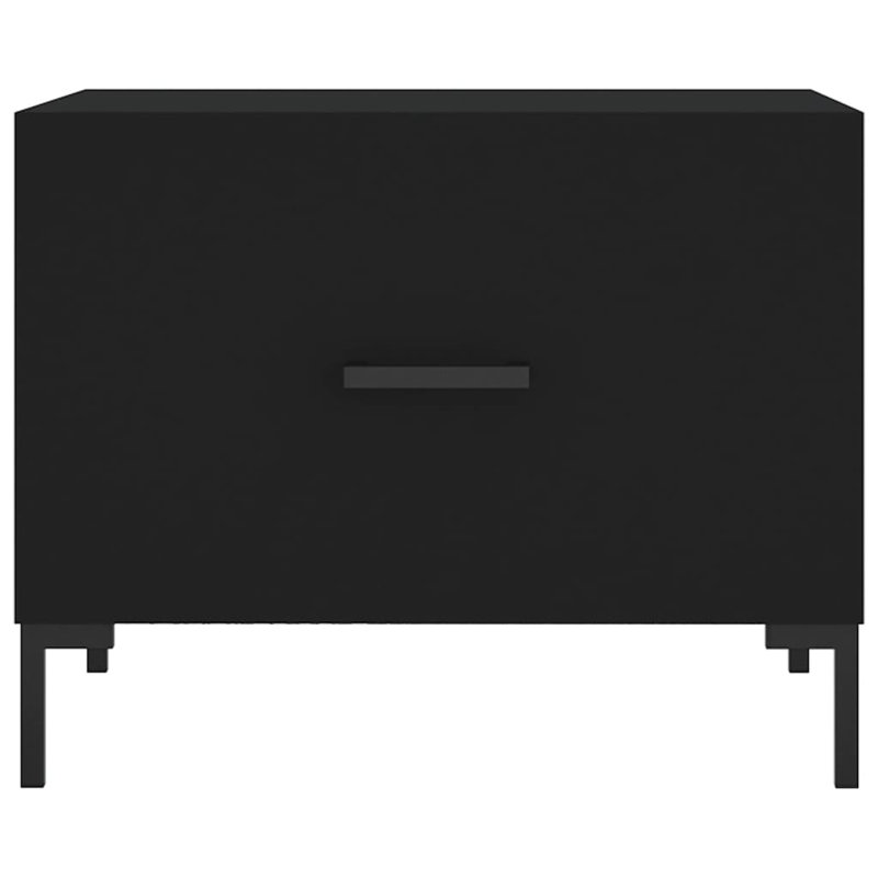 Avaiyah Four Leg Coffee Table with Storage, Black