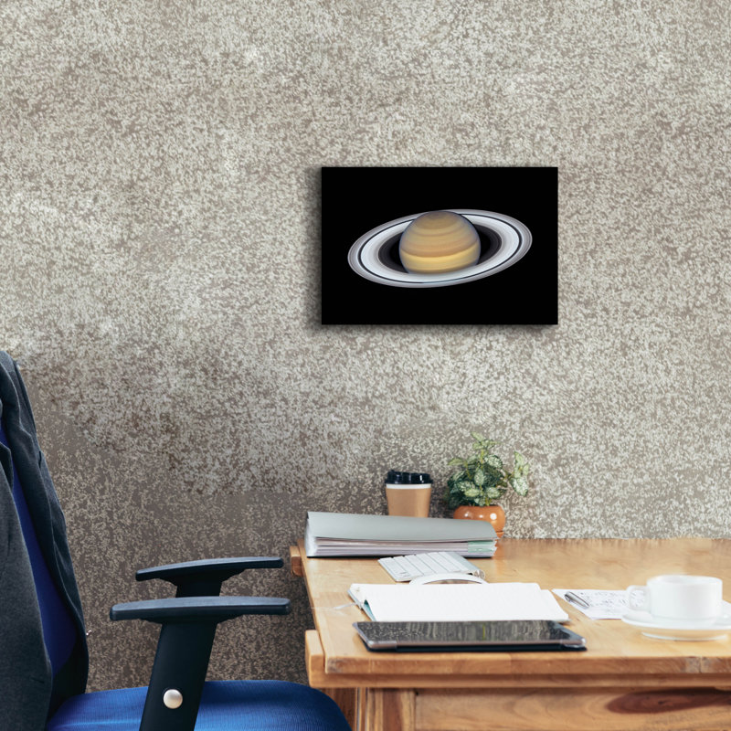  «Saturn 2» par la téléscope Hubble de la NASA, 18 po x 12 po, H 12 po x l 18 po