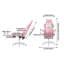 Inbox Zero Adjustable Reclining Ergonomic Swiveling Rocker Game Chair with Footrest-1637000324