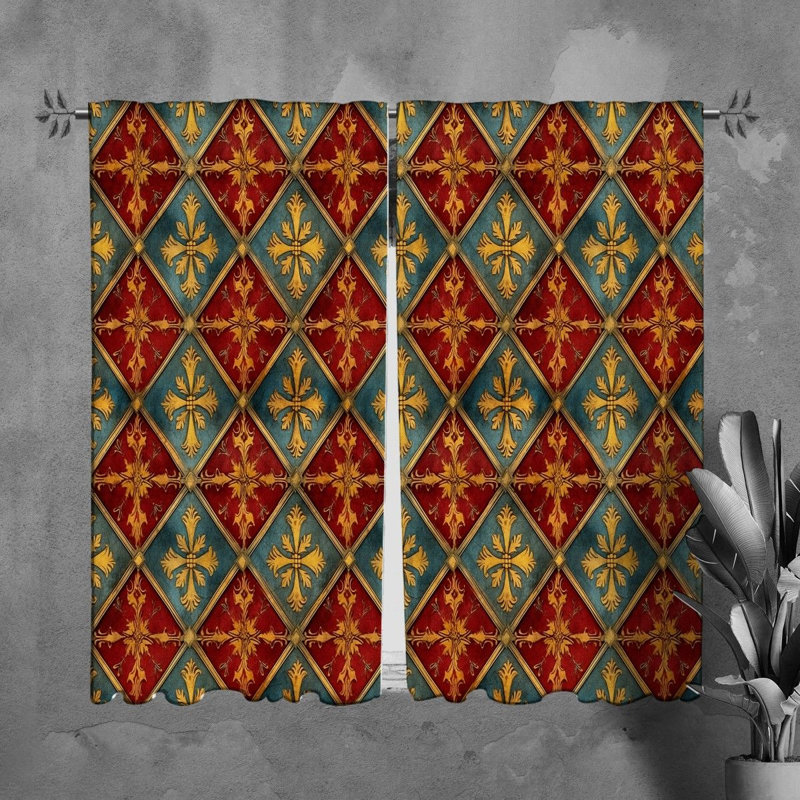 Yuliia Room Darkening Curtain, 20" W x 61" L