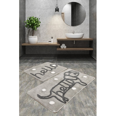 Ensemble de tapis de bain 2 pièces Brame