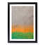 Textured Sunrise in Abstract - Framed Print-55729741-55729745