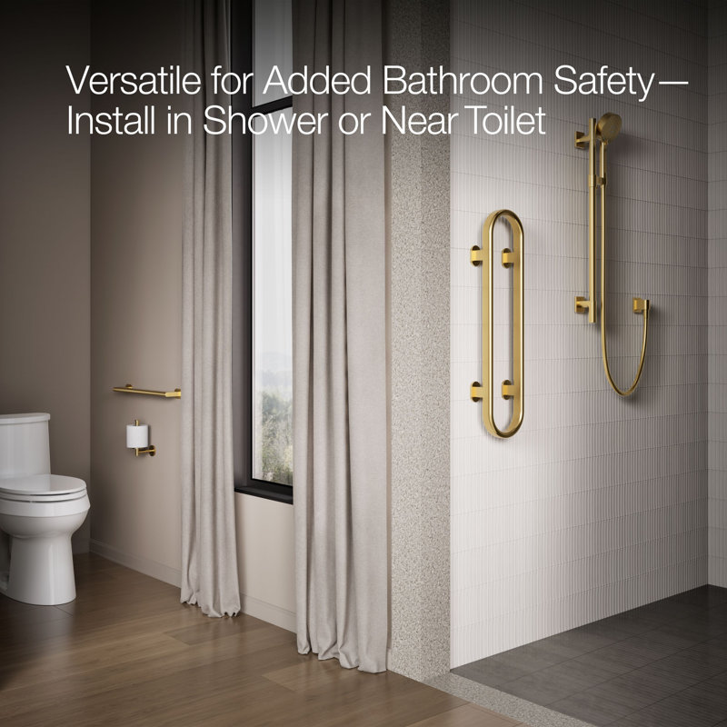 Belay Grab Bar Loop, Brushed Brass