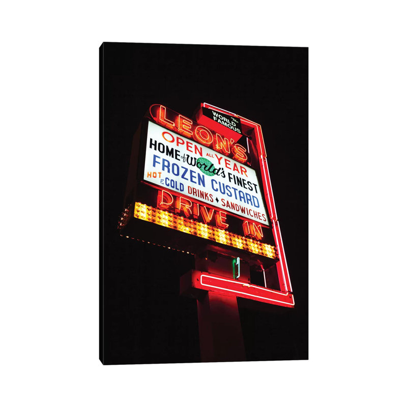 Leon's by Bethany Young - Print on Canvas, Wrapped Canvas, 66.04cm H x 45.72cm W x 3.81cm D