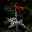 Holidays 3'' Metal Animals Hanging Figurine Ornament