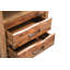 Table de chevet en bois massif Chaliyah