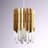 Oviedo 1 - Light Gold Unique/Statement Pendant