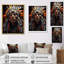 Native Visions of Shamans II - reproduction sur toile-780872090-780872093