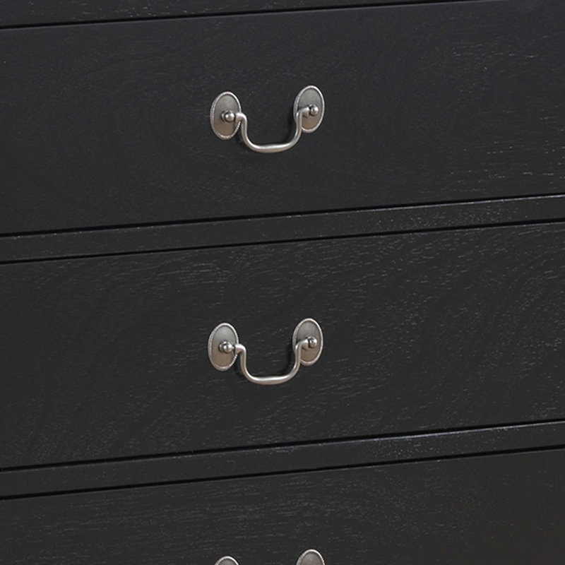 Commode noire Elegant Traditional, Noir
