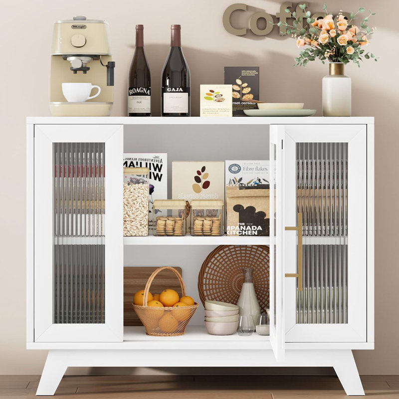 Buffet 15,7 po Lynford, Blanc