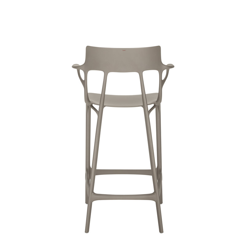A.I. Outdoor Bar Stool, Counter, Gray