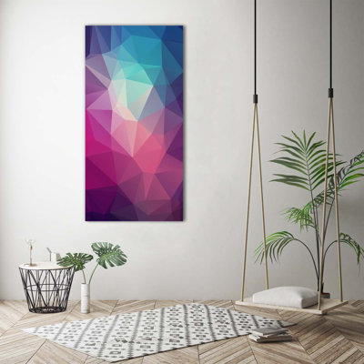 Abstraction Background - Wrapped Canvas Print