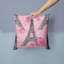  Coussin extérieur Fleurs et Tour Eiffel-377645491