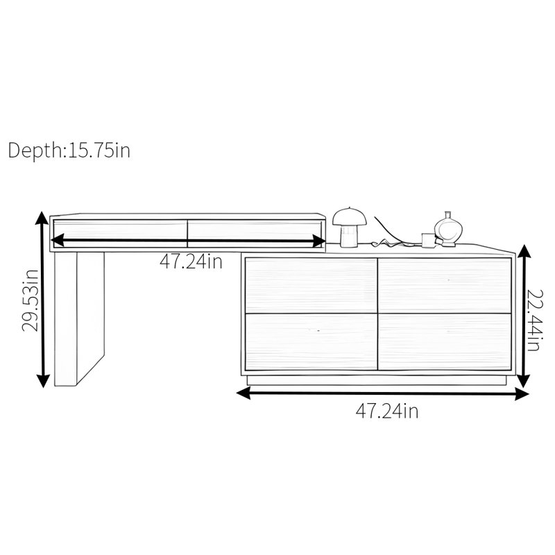 Commode moderne moderne