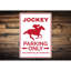 Enseigne en aluminium Jockey-1996040085
